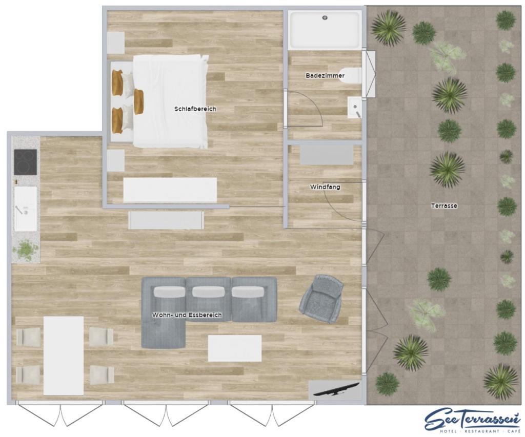 Hotel Seeterrassen Laboe Zewnętrze zdjęcie